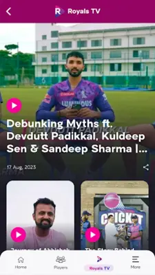 Rajasthan Royals Official App android App screenshot 0